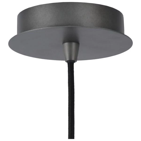 Lucide MALUNGA - Pendant light - Ø 25 cm - 1xE27 - Grey - detail 1